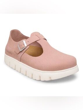 Like New! Birkenstock Chunky Suede Mary Jane